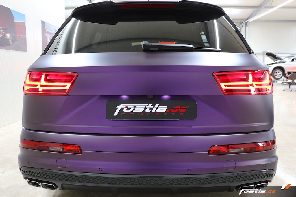 Audi SQ7 - Vollfolierung Purple-Matt-Metallic Folierung violet 11.jpg