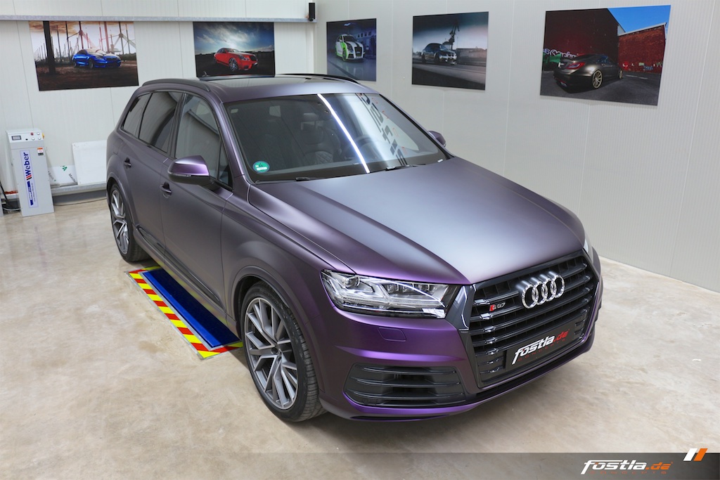 Audi SQ7 - Vollfolierung Purple-Matt-Metallic Folierung violet 13.jpg