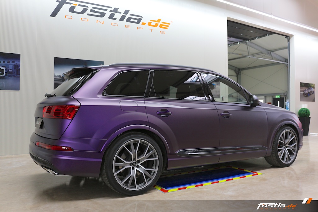 Audi SQ7 - Vollfolierung Purple-Matt-Metallic Folierung violet 6.jpg