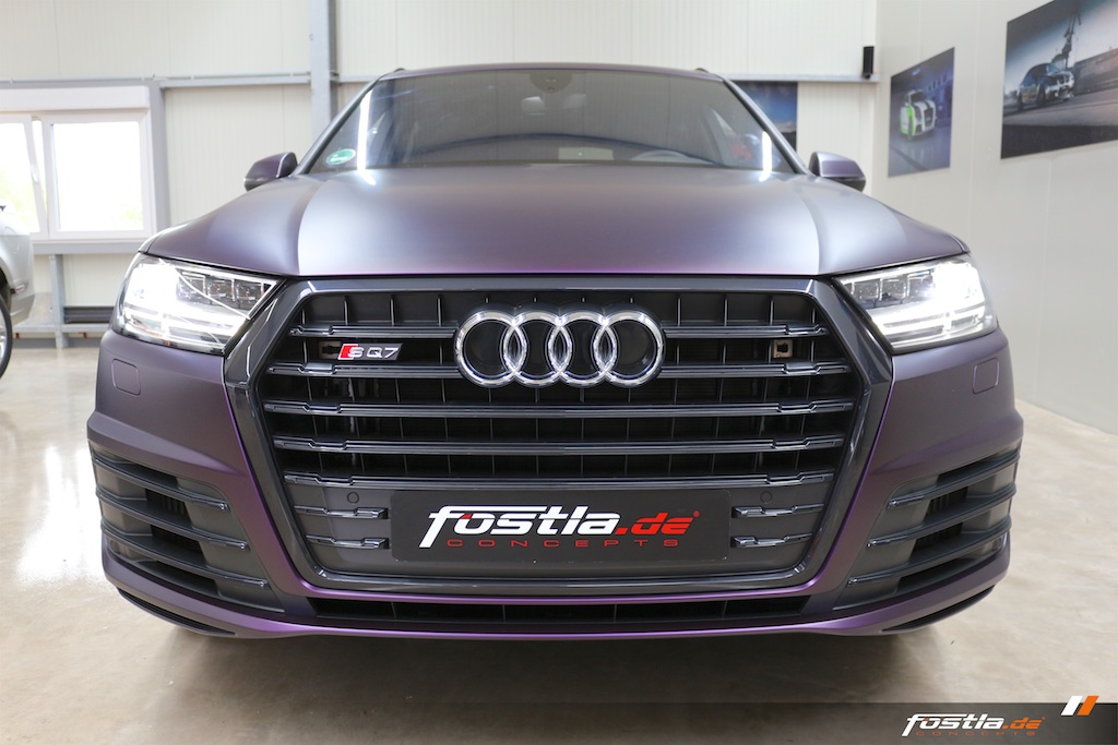 Audi SQ7 - Vollfolierung Purple-Matt-Metallic Folierung violet 7.jpg