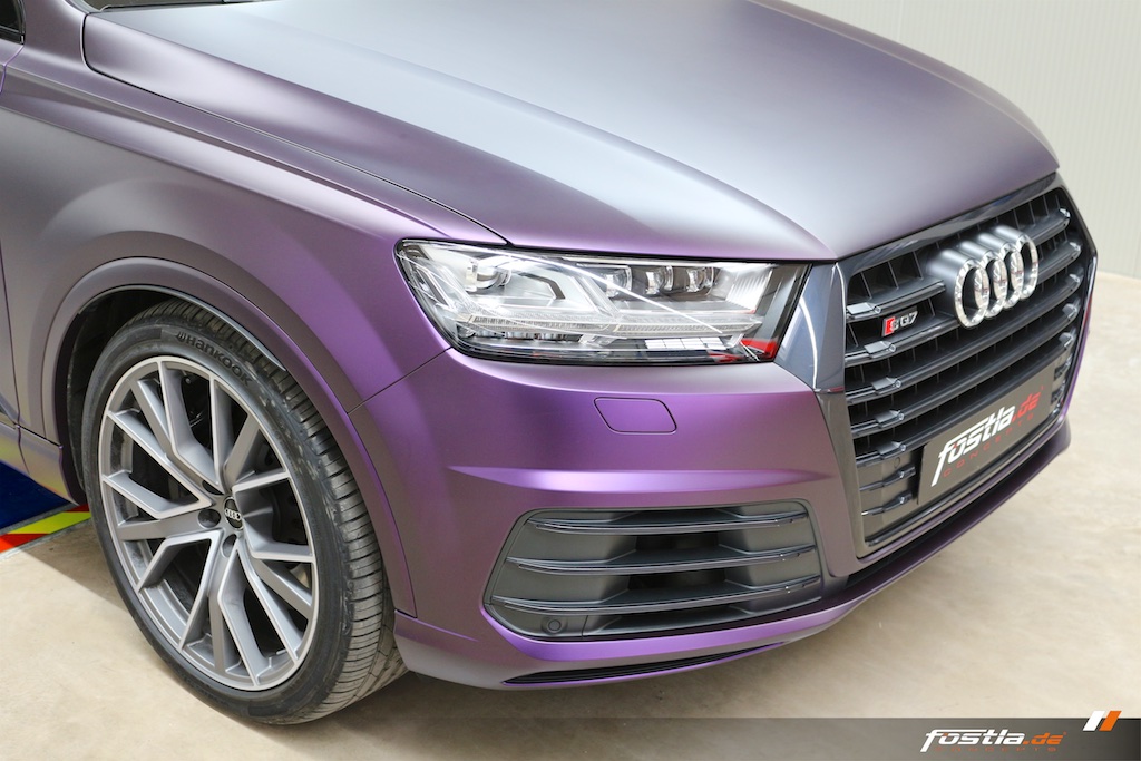 Audi SQ7 - Vollfolierung Purple-Matt-Metallic Folierung violet 9.jpg