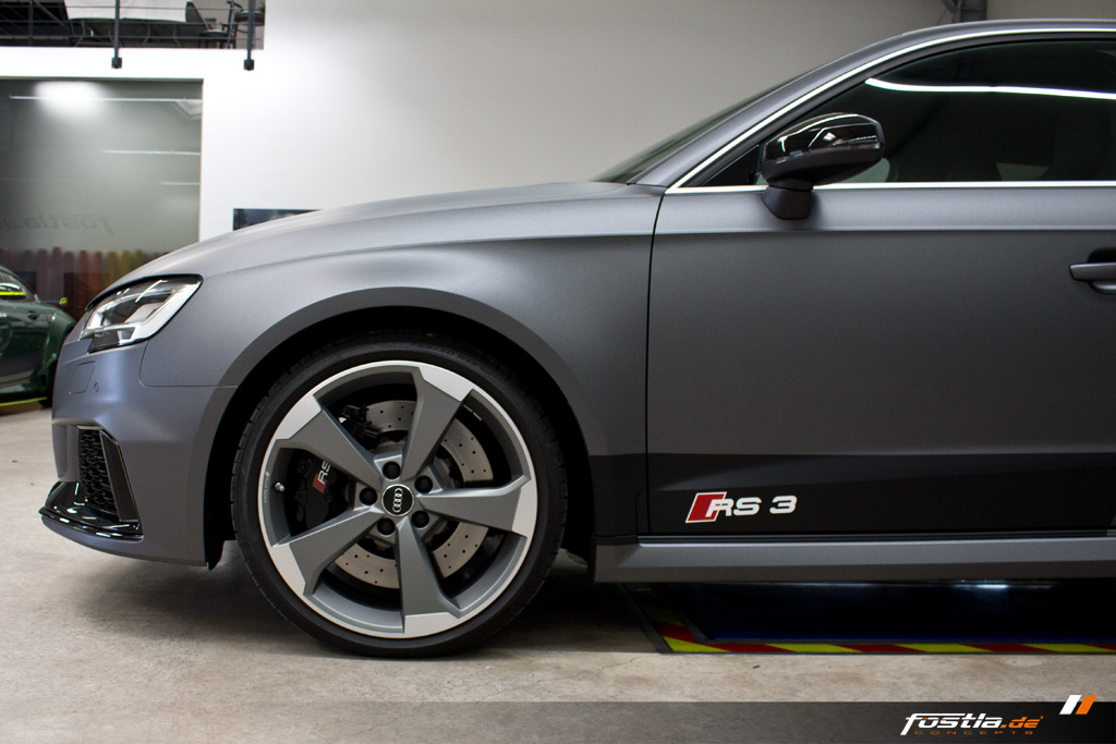 Audi RS3 Sportback Quattro 8VA Grau Matt Vollfolierung Teilfolierung Design 16.jpg