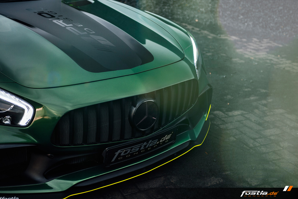 Mercedes AMG GT Prior-Design Widebody-Aerodynamik-Kit Malachite Green Vollfolierung Hannover (13).jpg