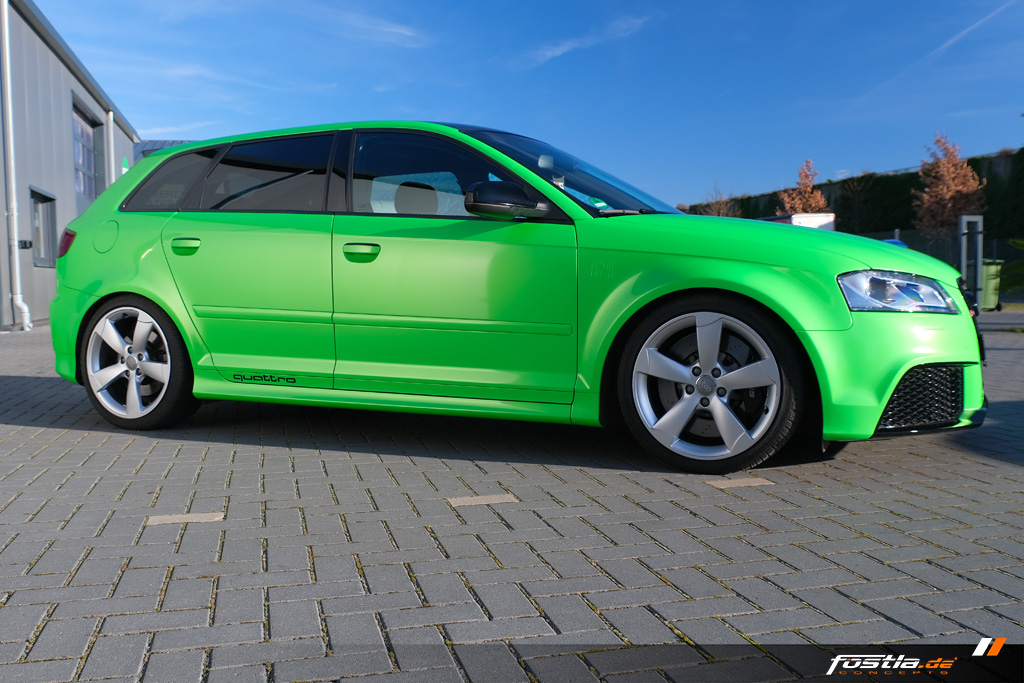 Audi RS3 8PA PWF Gymkhana Green Limited Vollfolierung Grün Hannover  (8).jpg
