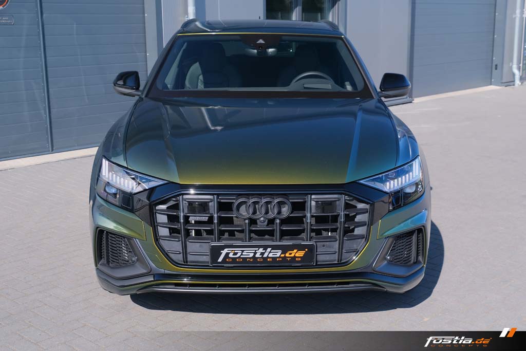 Audi SQ8 S-Line RS SUV Vollfolierung Folierung Avery Fresh Spring Gold-Silver Hannover (11).jpg